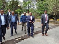 የግብርና ሚኒስቴር ሚኒስትር አዲሱ አረጋ በኢትዮጵያ ብዝሀ ህይወት ኢንስቲትዩት የካቲት 26 ቀን 2018 ዓ.ም ተገኝተው ጉብኝት አደረጉ።