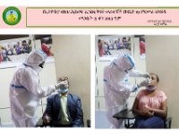 የኢንስቲትዩቱ ሠራተኞች የኮቪድ 19  ምርመራ አካሄዱ           መጋቢት 15  ቀን  2013 ዓ.ም